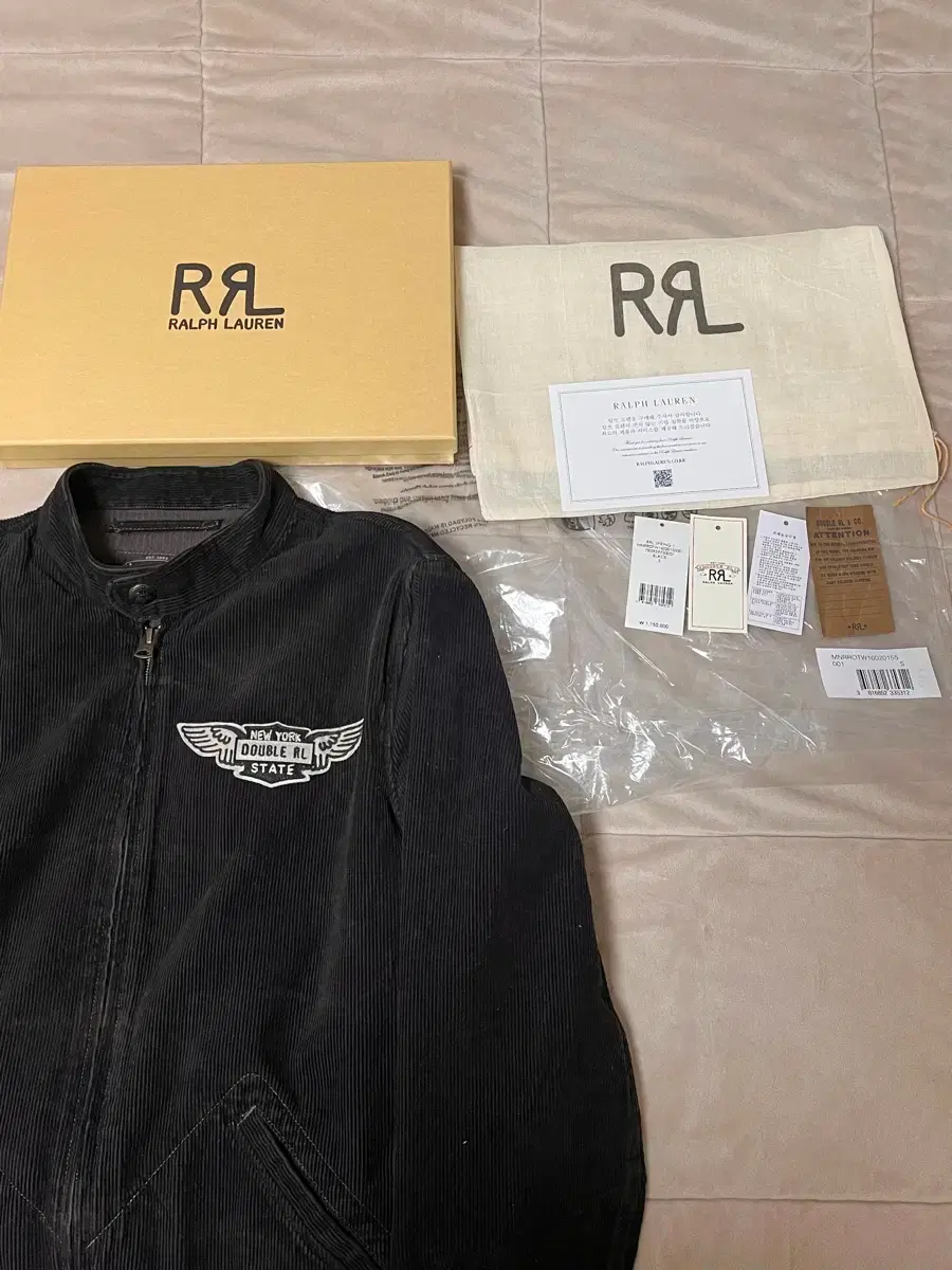 新商品)RRLダブルアルエルコーデュロイカフェレーサージャケットsサイズ